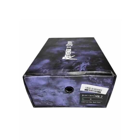 Revenge x Storm Vol. 2 Men Sz 10 High Top Lilac Dark Navy Brand NEW OG ALL - Picture 3 of 13
